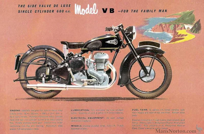 1953 Ariel VB 600