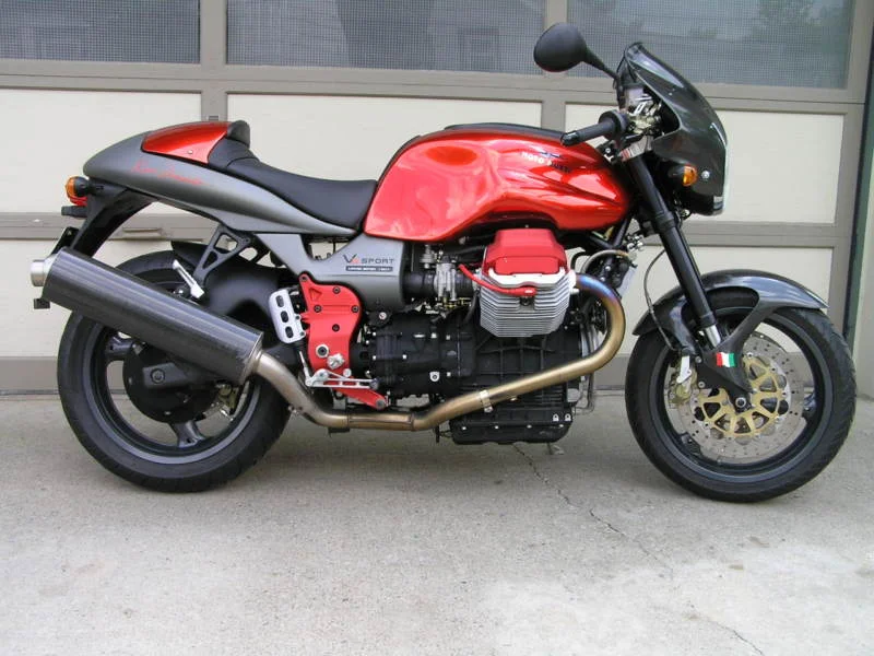 2001 Moto Guzzi V 11 Sport Rosso Mandello Limited Edition