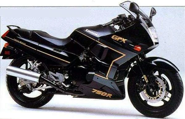 1989 Kawasaki GPX 750 R