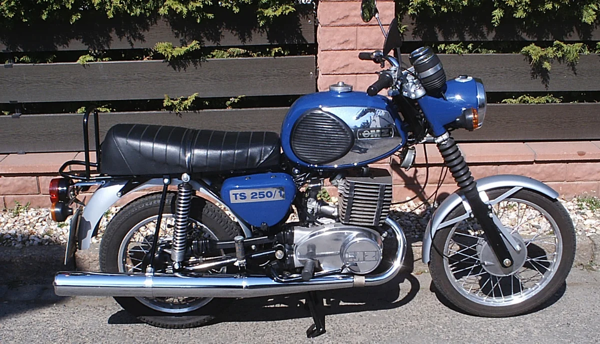 1974 MuZ TS 250
