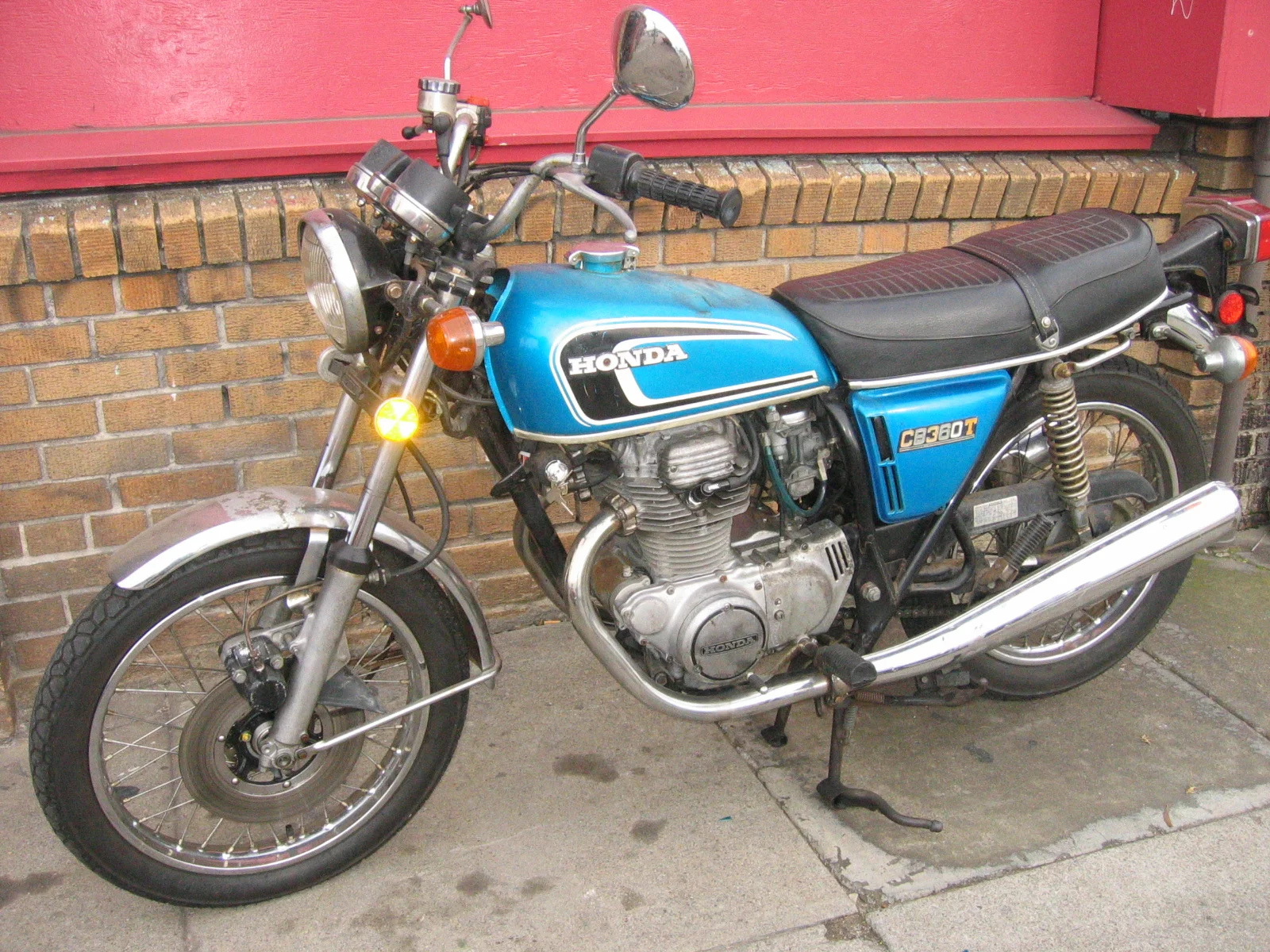1974 Honda CB 360 disc