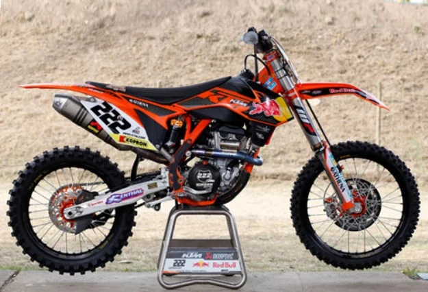 2012 KTM 350 SX-F Cairoli Edition