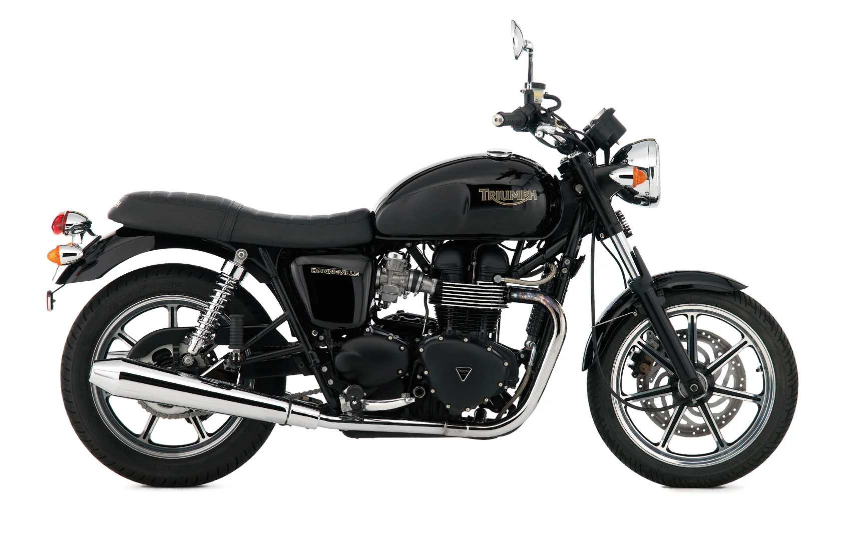 2010 Triumph Bonneville Black