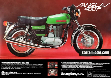 1979 Sanglas 400 F