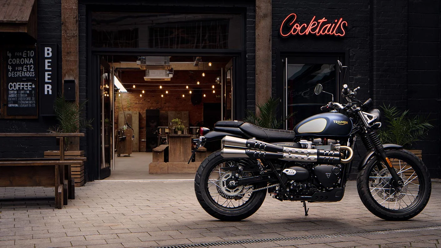 2023 Triumph Street Scrambler Gold Line