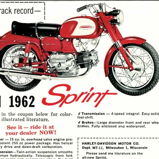 1962 Aermacchi H-D Wisconsin