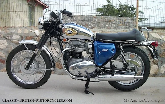 1970 BSA A 65 Lightning