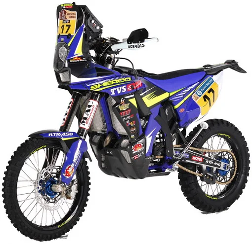 2016 TVS RTR 450 AT Dakar