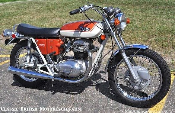 1971 BSA A 65 Thunderbolt
