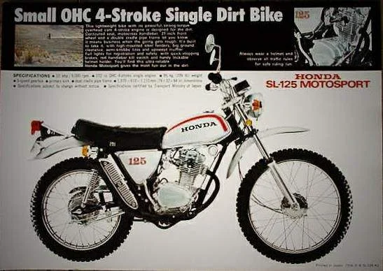 1974 Honda SL 125 S