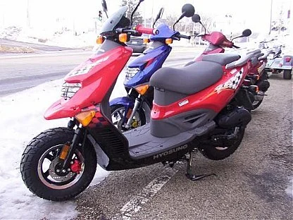 2009 Hyosung SF 50R Rally