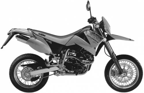 2001 KTM LC4-E 640 Supermoto