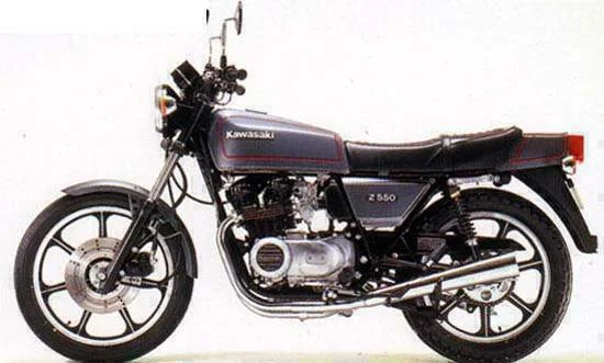 1985 Kawasaki Z 550 Sport