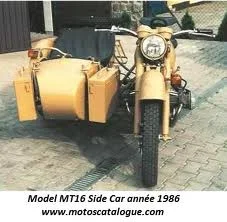 1986 Dnepr MT 16 (with sidecar)