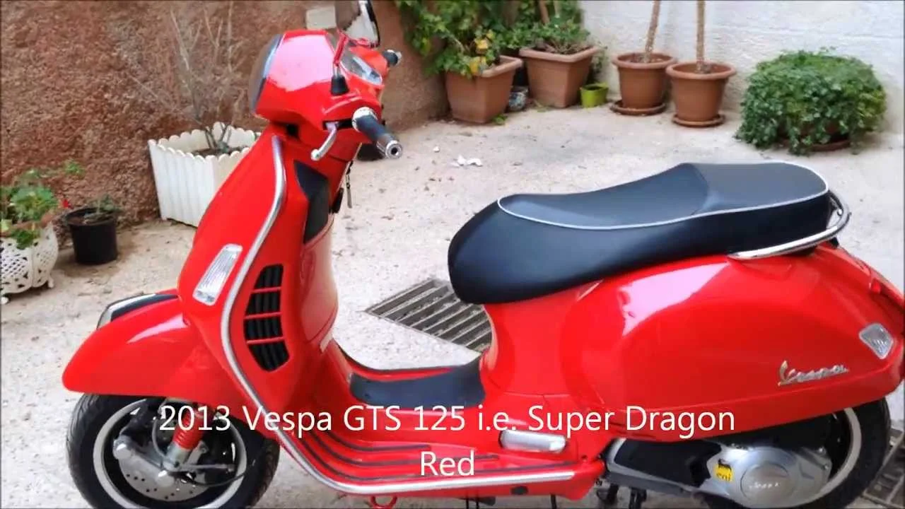 2013 Vespa GTS 125 Super