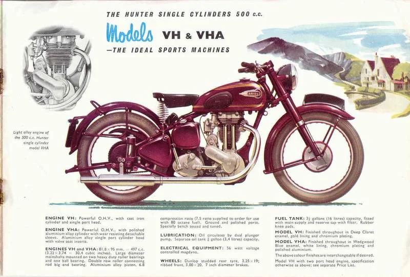 1953 Ariel VHA 500
