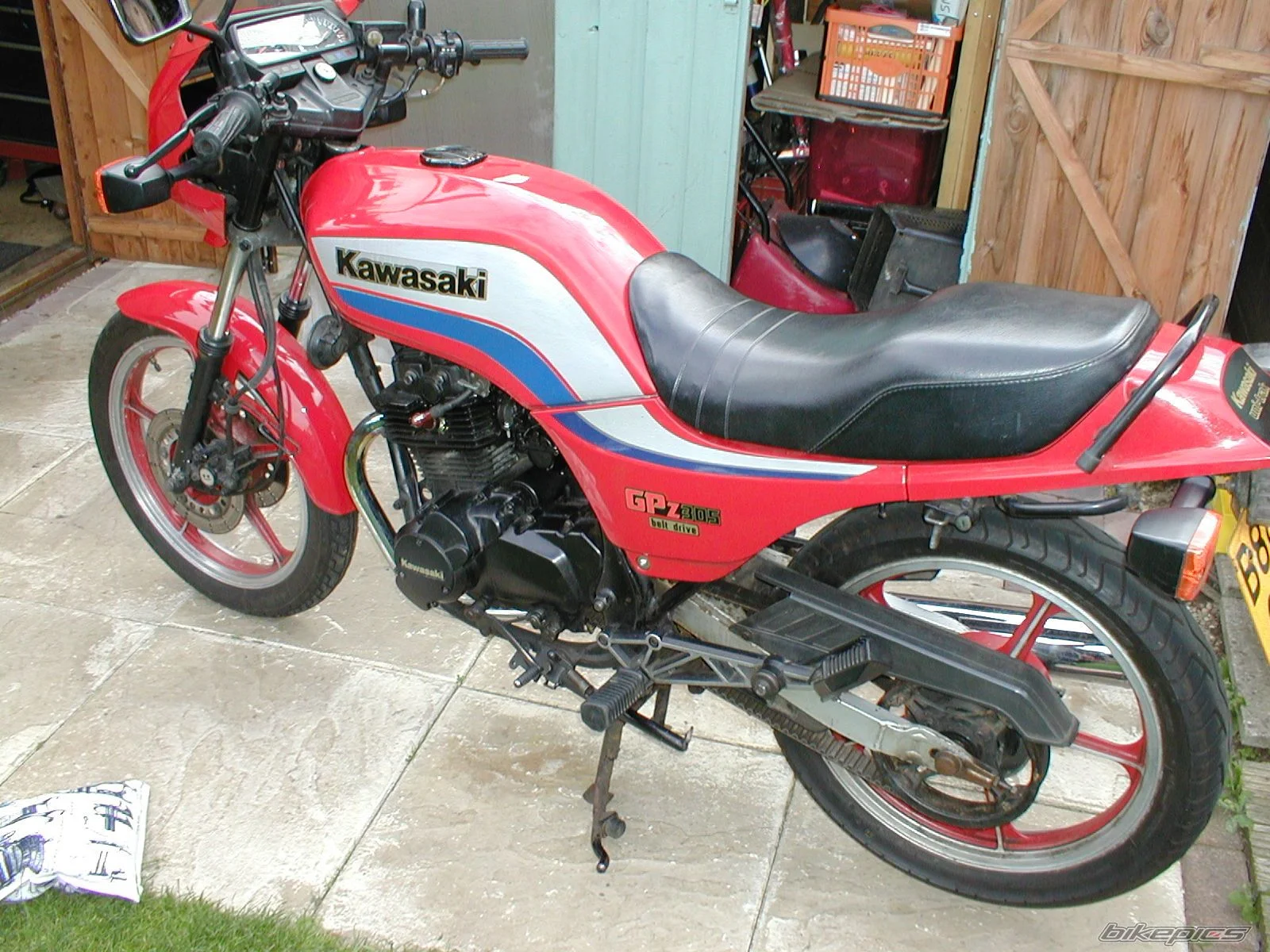 1985 Kawasaki GPZ 305 Belt Drive