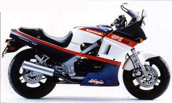 1986 Kawasaki GPZ 600 R 