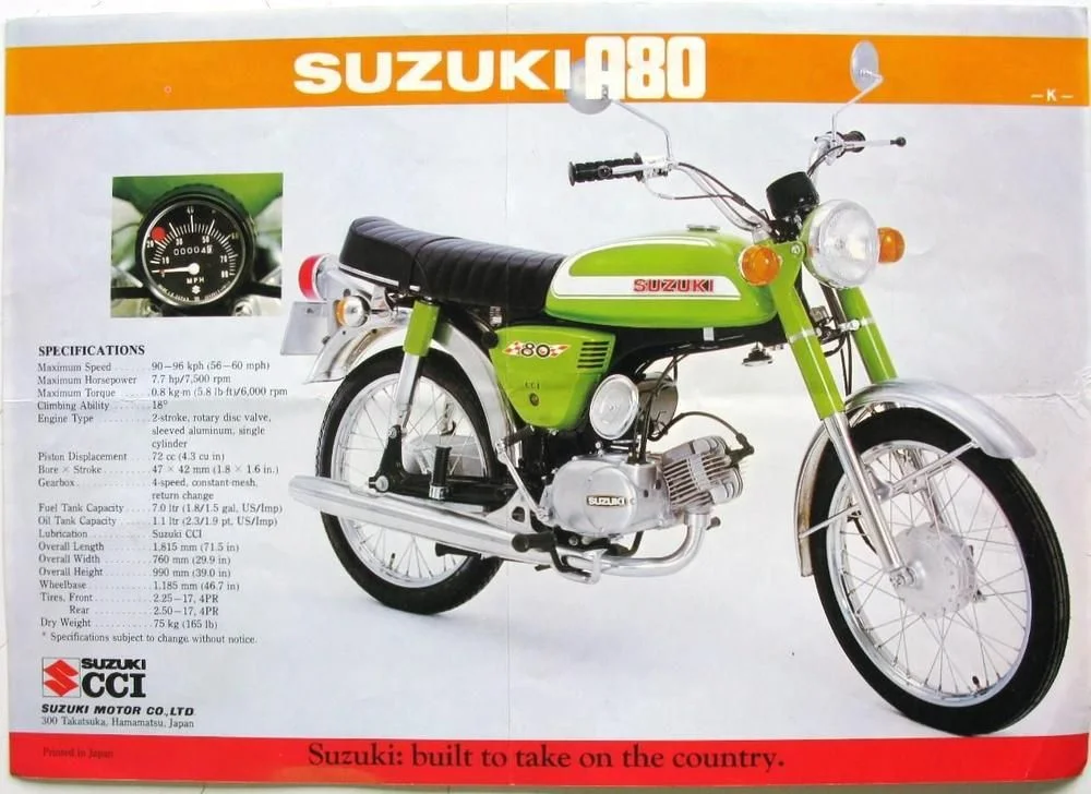 1970 Suzuki A 80