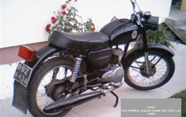 1983 WSK 125 M06B3, engine model S01 Z3A Lux