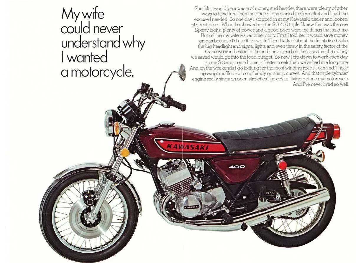 1975 Kawasaki KH 400