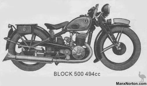 1933 DKW Block 500