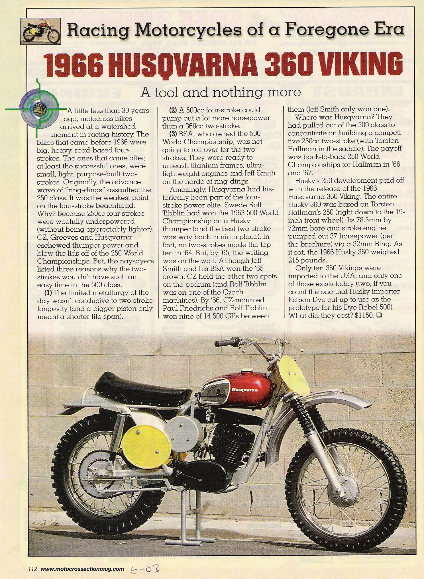 1966 Husqvarna Racer