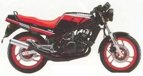 1990 Yamaha RD 350 F 