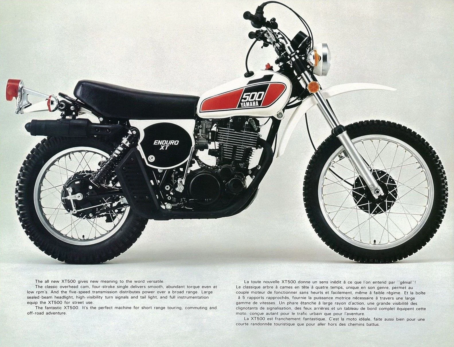 1976 Yamaha XT 500
