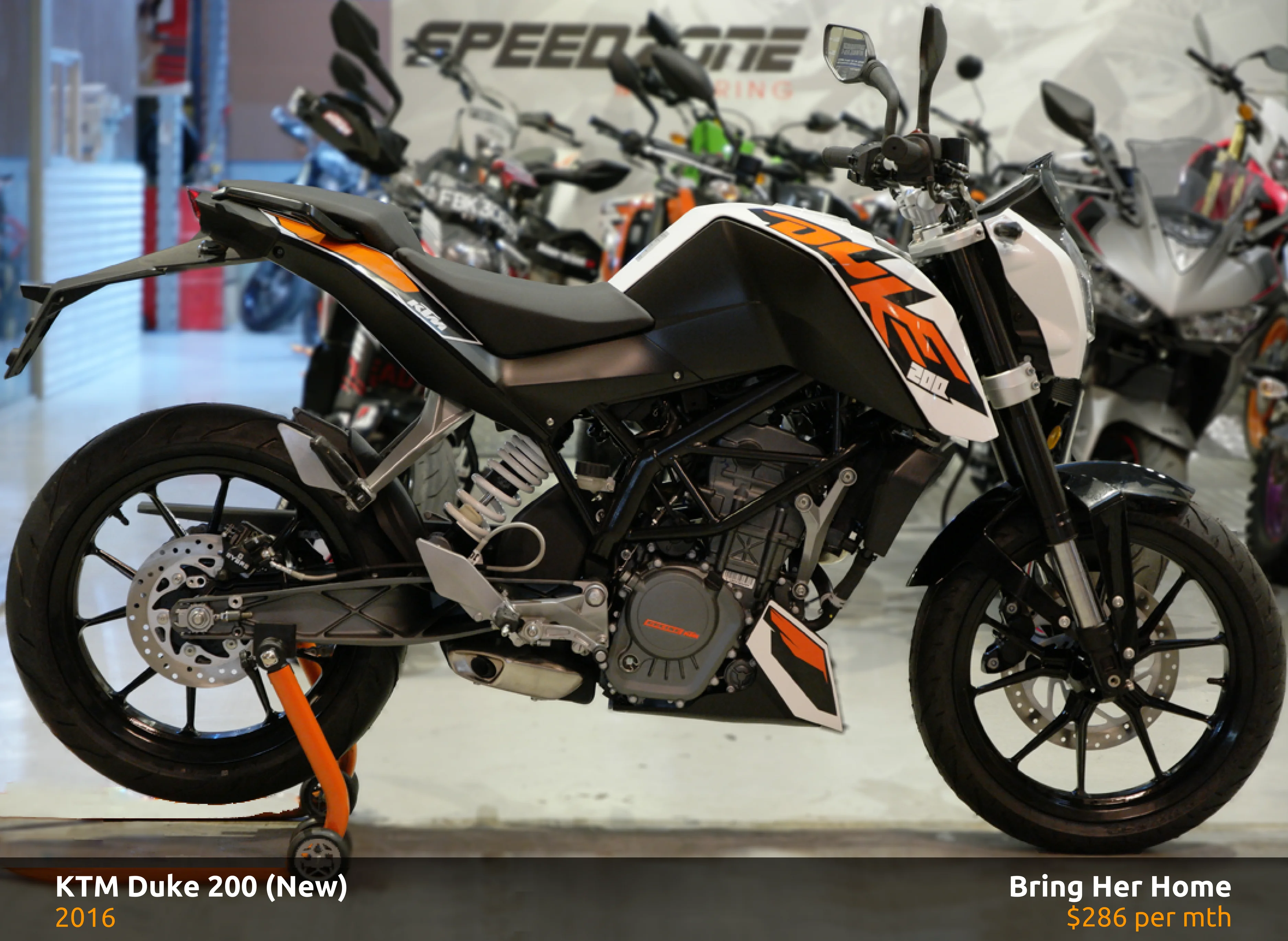 2016 KTM 200 Duke