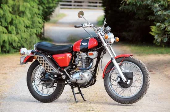 1971 BSA 500 SS Gold Star