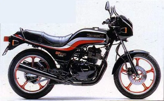 1983 Kawasaki GPZ 250 Belt Drive