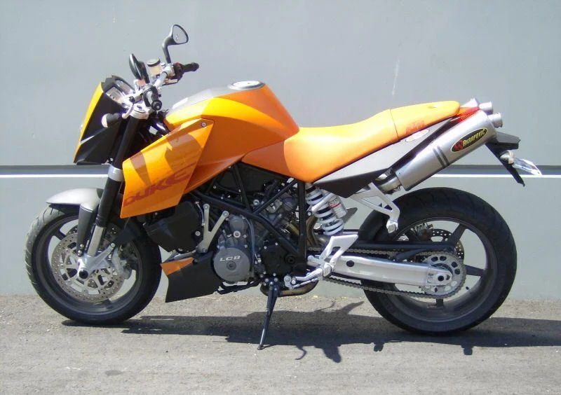 2005 KTM 990 Super Duke Orange