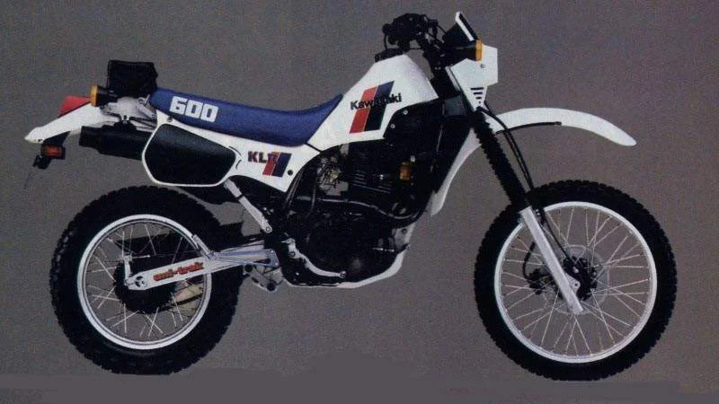 1984 Kawasaki KLR 600 E
