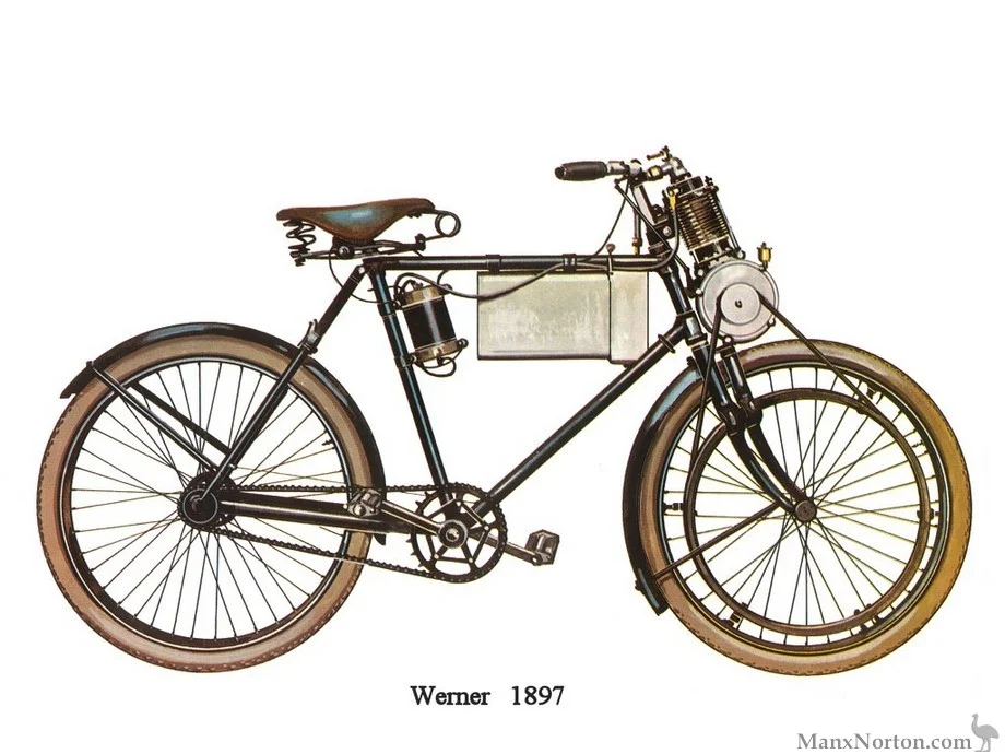 1897 Werner Motocyclette