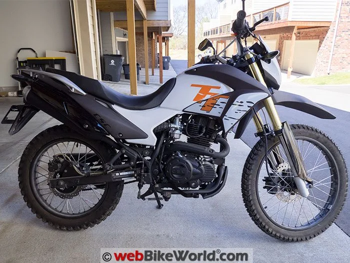 2016 California Scooter TT250