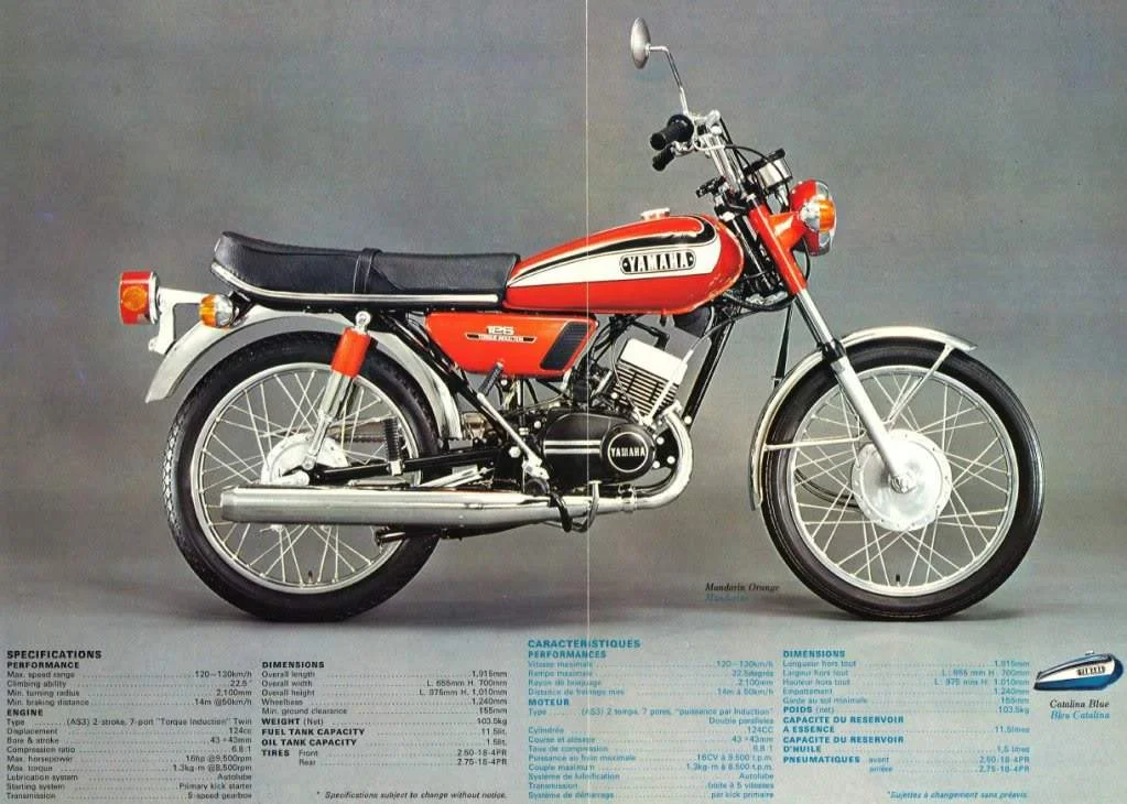 1973 Yamaha RD 125