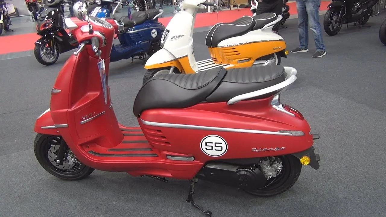 2019 Peugeot Django 125 ABS Red
