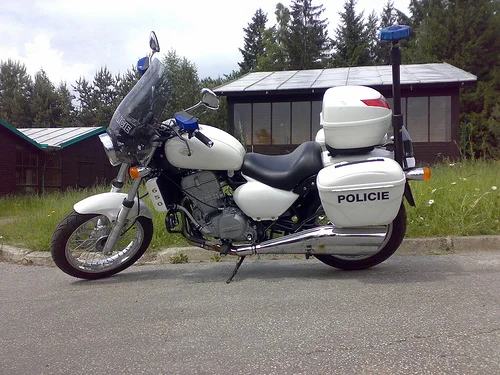 2007 Jawa-CZ 350 Policie