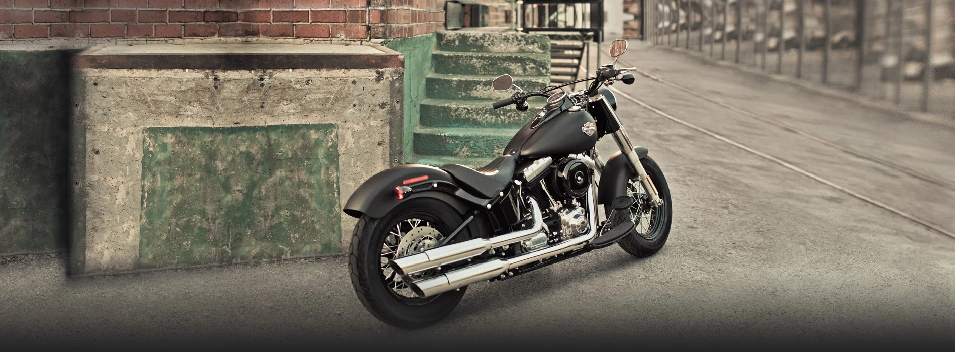2013 Harley-Davidson Softail Blackline Dark Custom