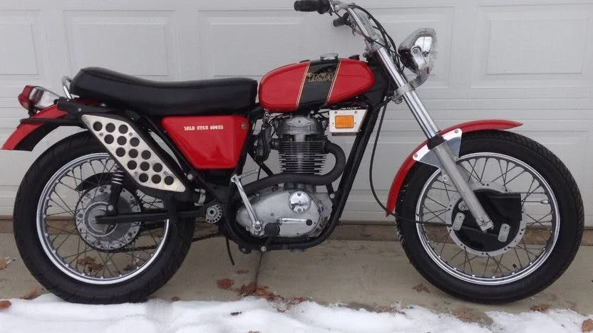 1972 BSA 500 SS Gold Star
