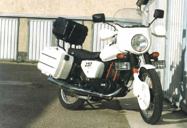 1989 MuZ ETZ 251 (with sidecar)