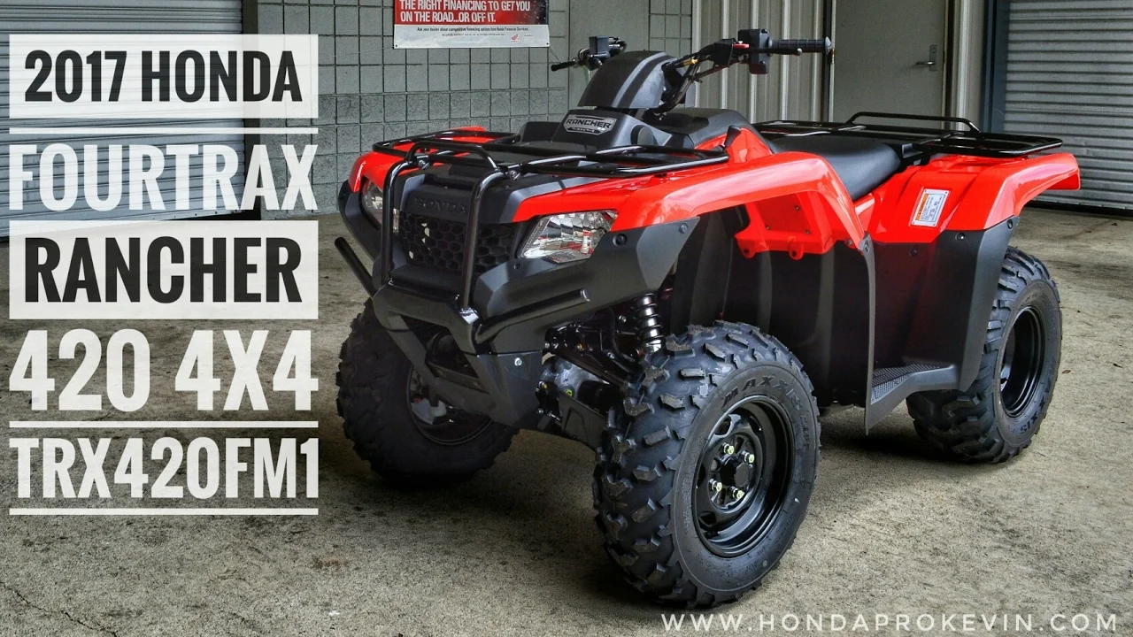 2017 Honda FourTrax Rancher 4x4