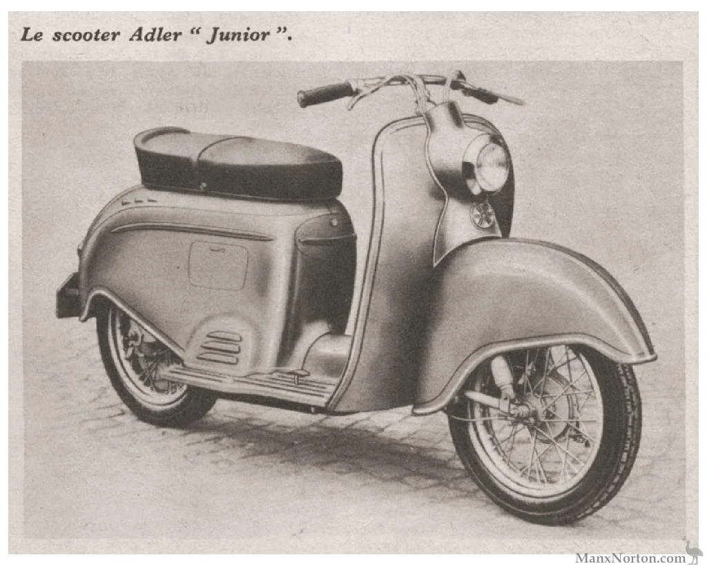 1955 Adler Junior 100 Luxus