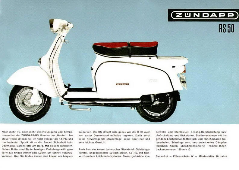 1968 Zundapp Roller Super