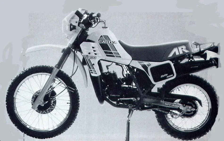 1983 Cagiva STX 350 Ala Rossa