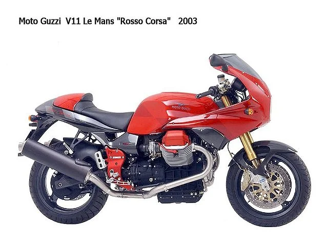 2003 Moto Guzzi V11 Le Mans Rosso Corsa