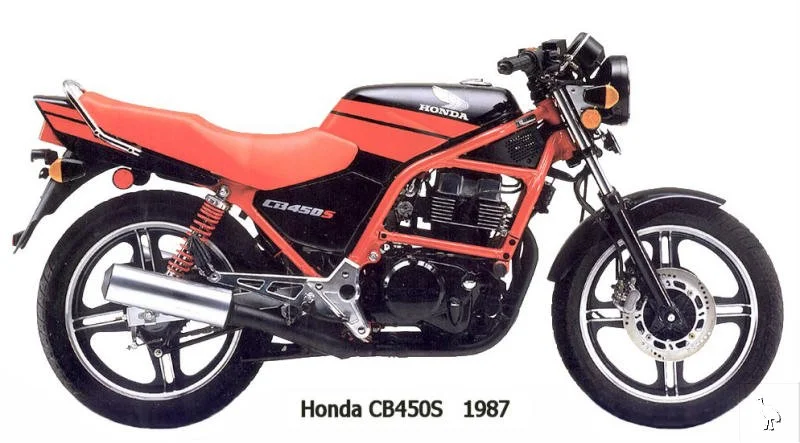 1987 Honda CB 450 S