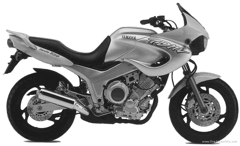 1996 Yamaha TDM 850