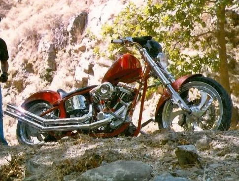 2007 Titan Sidewinder Rubber Mount Chopper